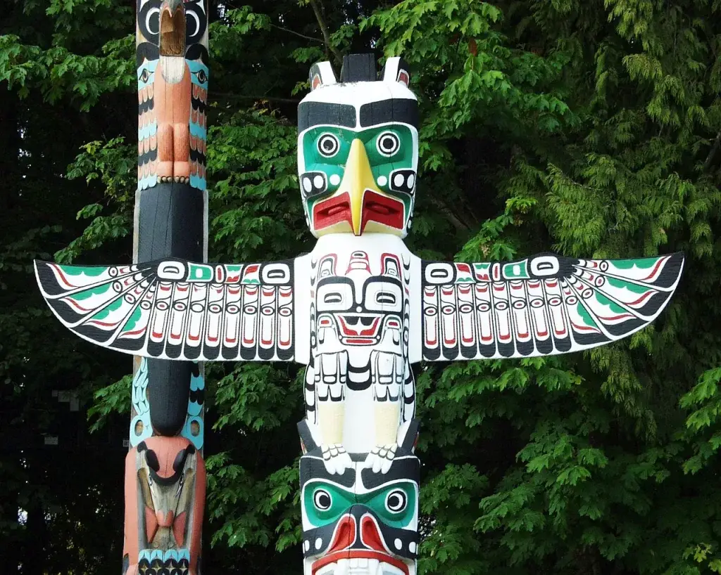 Vancouver, Stanley Park, totem pole