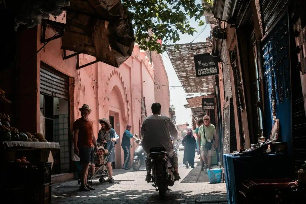 How To Make The Most Of Your Trip To Marrakesh, 5-Day Road Trip to Morocco 3 Marrakesh streets